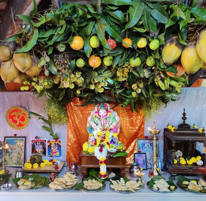 a ganesha idol goa
