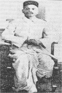 The image shows shenoi goembab, fatherof modern konkani language