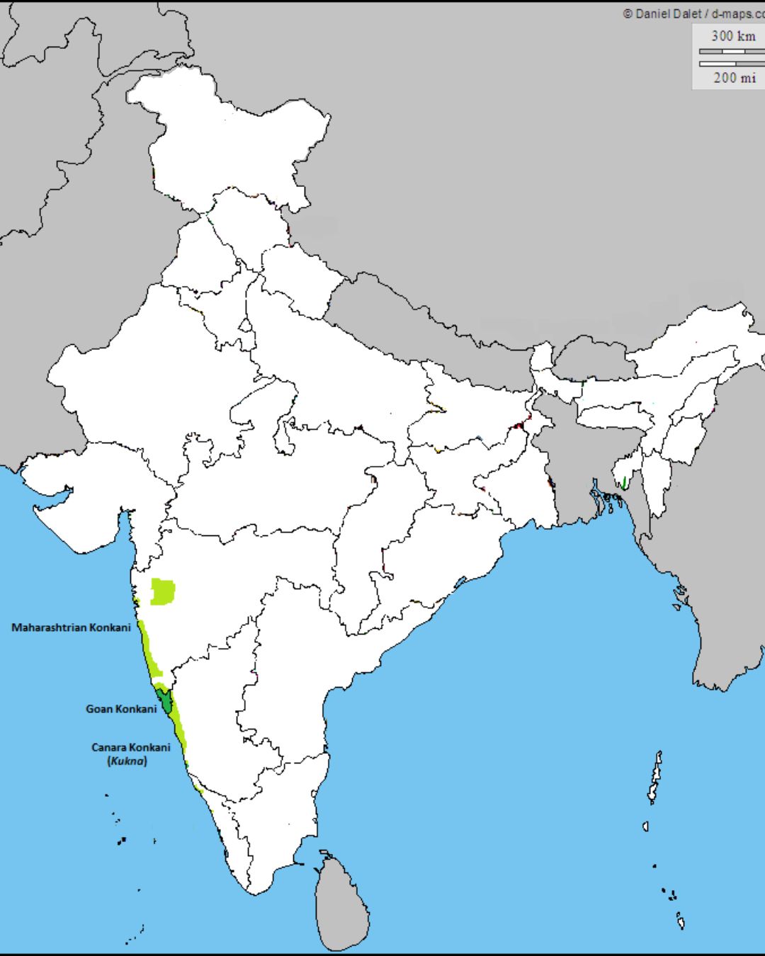 konkani speaking states of india