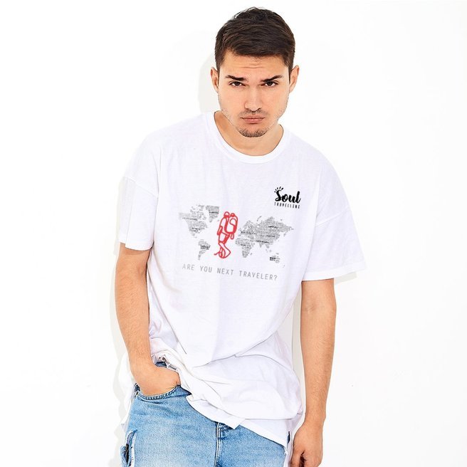 World Map Ibno T-shirt - Tour